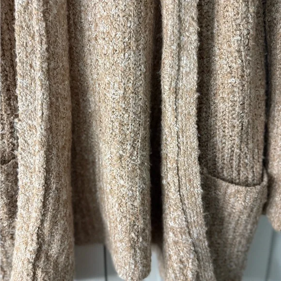 Steve Madden Tan Open-Front Cardigan - Picture 6 of 10